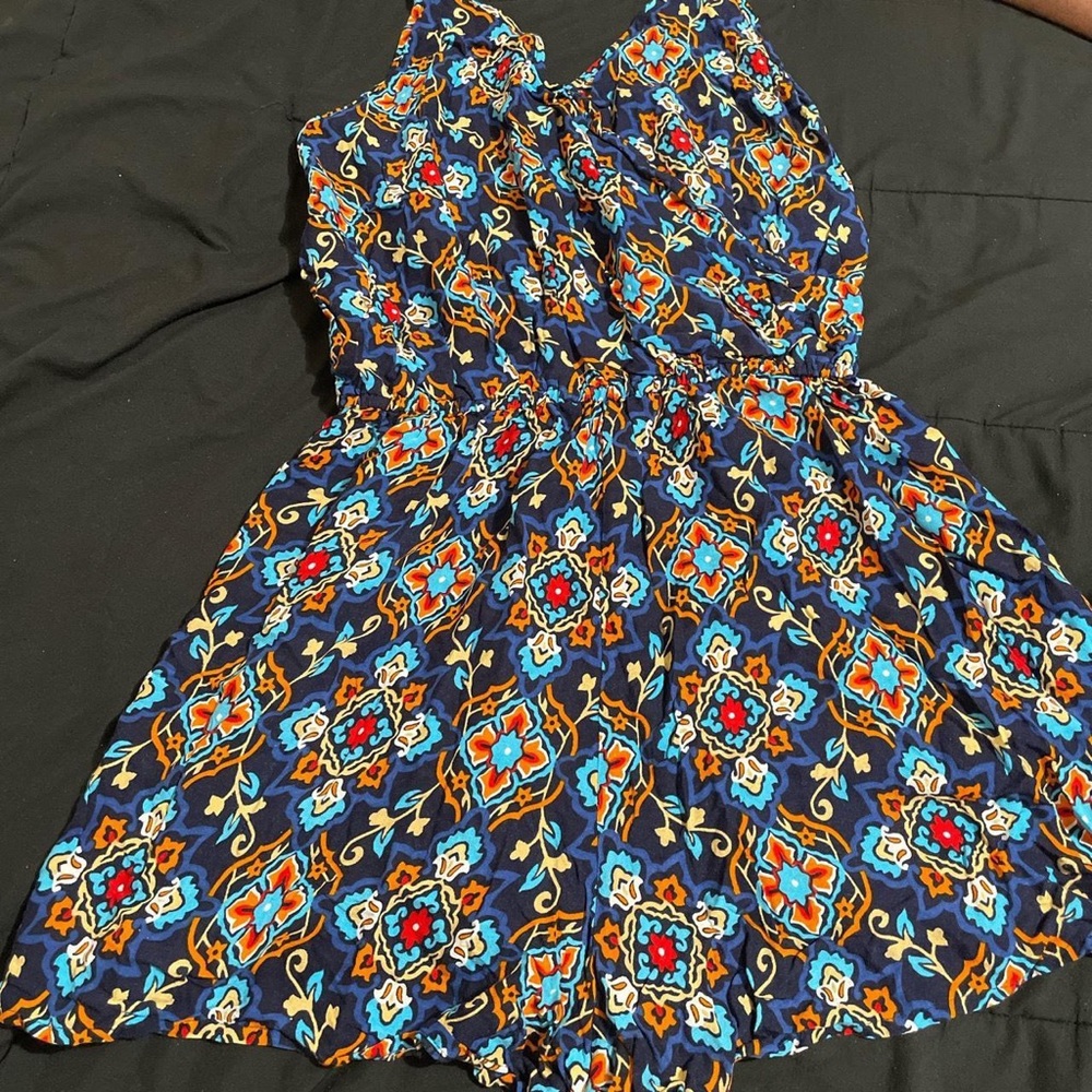 Blue romper
